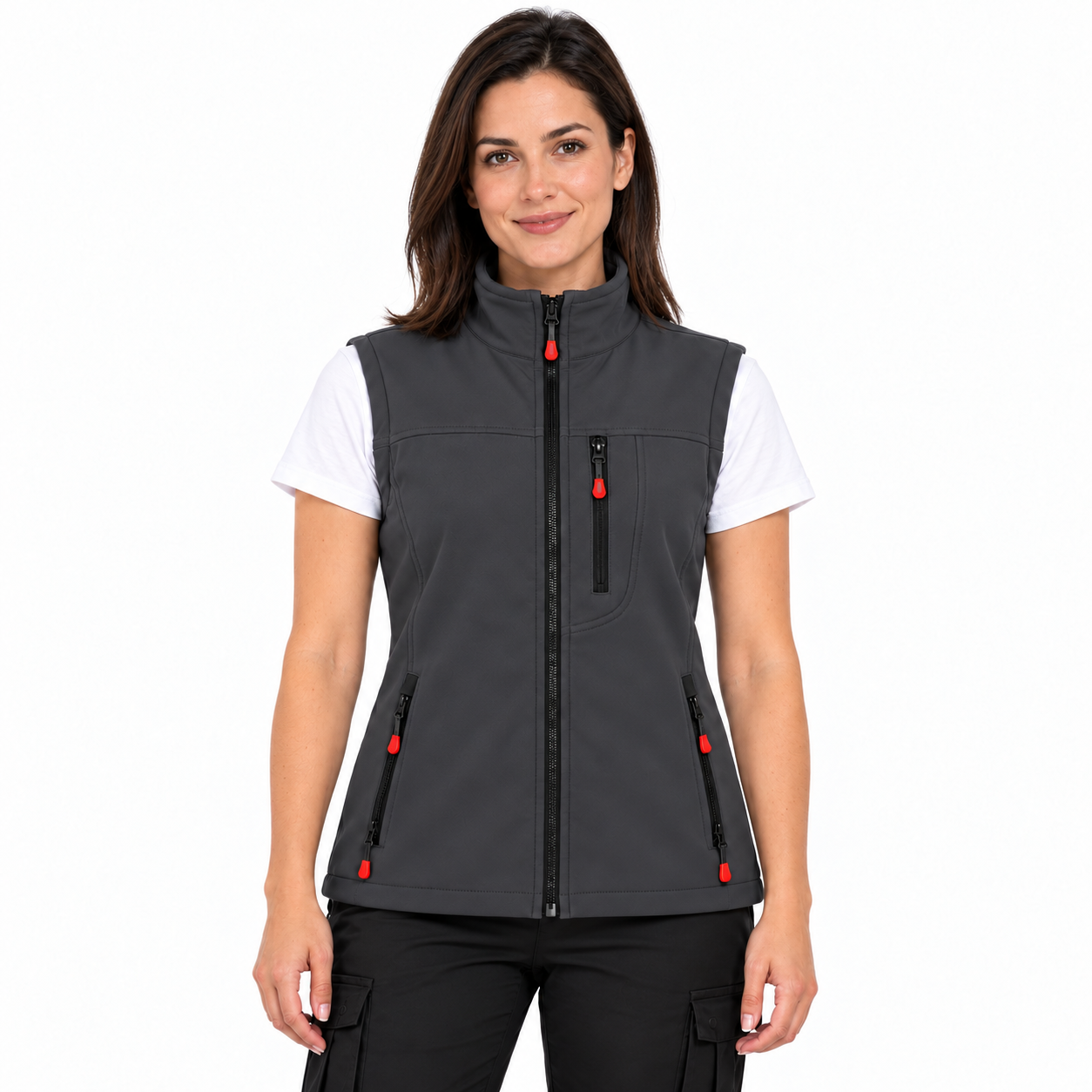 Softshell Yelek Gri