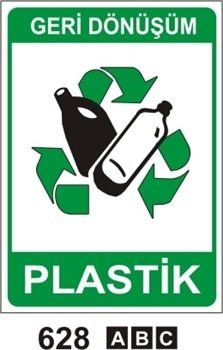 Plastik 25x35 cm Sticker (Yapışkanlı) Etiket