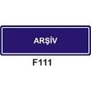 Arşiv 10x15 cm Sticker (Yapışkanlı) Etiket