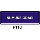 Numune Odası 10x30 cm Dekota (Forex) 3mm Levha