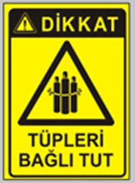 Dikkat Tüpleri Bağlı Tut 50x70 cm Dekota (Forex) 3mm