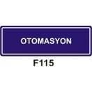 Otomasyon 10x15 cm Sticker (Yapışkanlı) Etiket