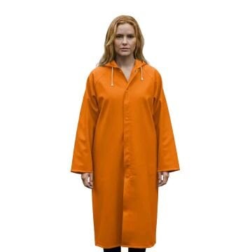 Balıkçı Uzun Yağmurluk Turuncu Renk