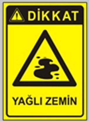 Dikkat Yağlı Zemin 50x70 cm Dekota (Forex) 3mm