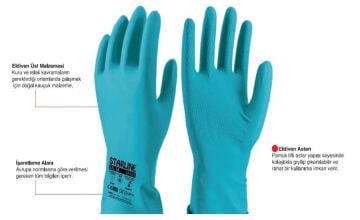 Starline STL-38 Lateks İş Eldiveni