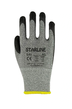 Starline E-63 PU Kaplı Kesilme Dirençli İş Eldiveni