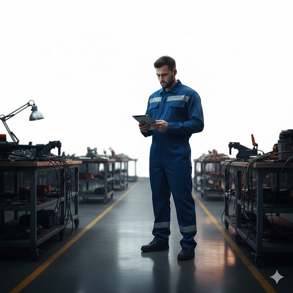 Isı ve Aleve Karşı Koruyucu Reflektörlü Tulum