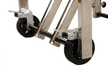 Paslanmaz Çelik Akordion Bariyer 4 metre