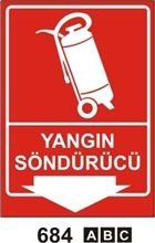 Yangın Söndürücü 25x35 cm Dekota (Forex) 3mm