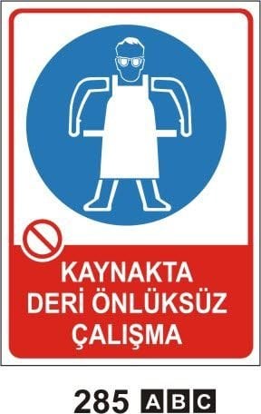 KAYNAKTA DERİ ÖNLÜKSÜZ ÇALIŞMA
