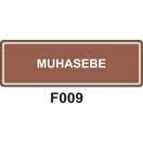 Muhasebe 10x30 cm Dekota (Forex) 3mm Levha