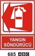 Yangın Söndürücü 25x35 cm Saç (Galvaniz) 0,50mm