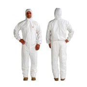 3M 4545 WM 4545 Beyaz Lamine Özel Ambalajlı Tulum  Biyolojik Koruma