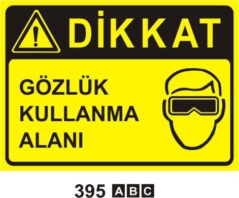 Dikkat Gözlük Kullanma Alanı