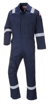 Portwest FR50 - Alev Almaz Anti-Statik Tulum 350g Siyah