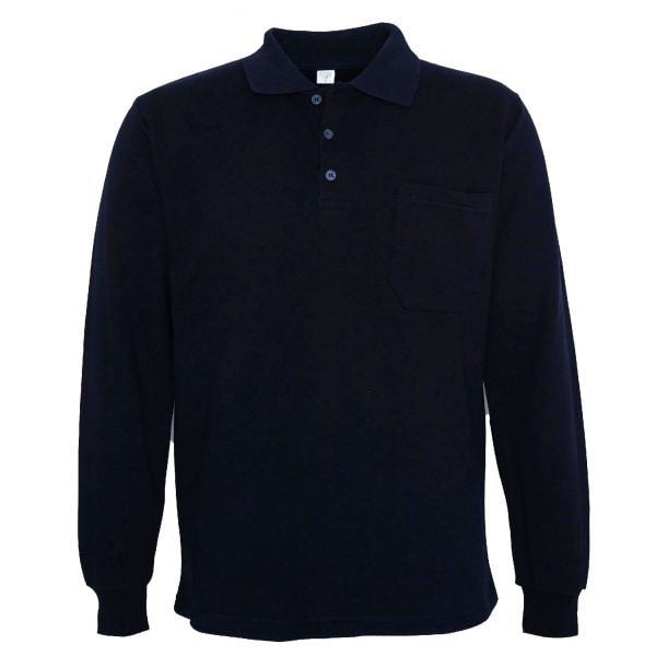 Polo Yaka Sweatshirt Lacivert