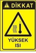 Dikkat Yüksek Isı 35x50 cm Saç (Galvaniz) 0,50mm