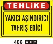 Yakıcı Aşındırıcı Tahriş Edici