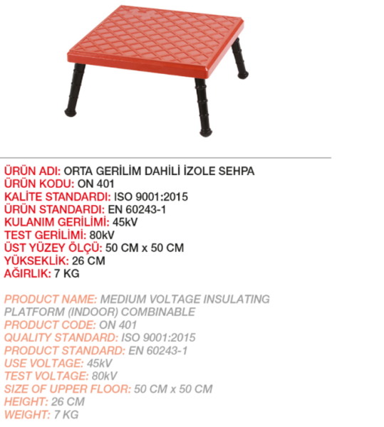İzole Sehpa