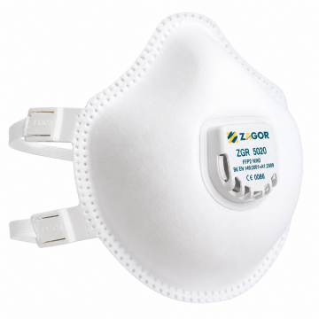 Zagor 5020 FFP2 NR D Ventilli Toz Maskesi