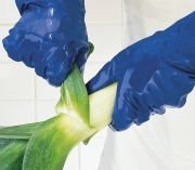 Ansell ProFood 87-315 Mavi Doğal Latex Eldiven
