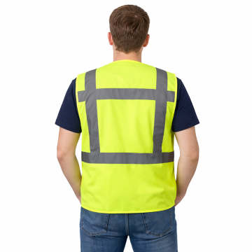 Mühendis İkaz Yeleği Fosforlu - Sarı