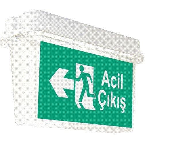 Betalite Çift Yüzlü Acil Çıkış Armatürü