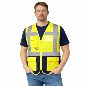 Mühendis İkaz Yeleği Fosforlu