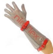 Niroflex Easyfit Çelik Örgü Kasap Eldiveni Uzun M BEDEN