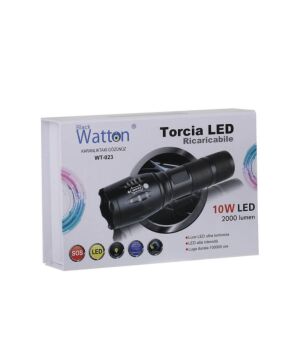 Watton Wt-023 En Güçlü Şarjlı El Feneri
