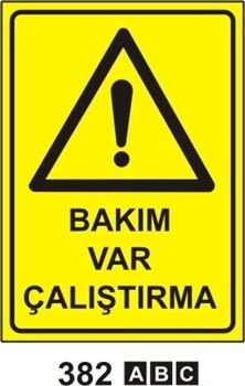 Bakım Var Çalıştırma 25x35 cm Saç (Galvaniz) 0,50mm