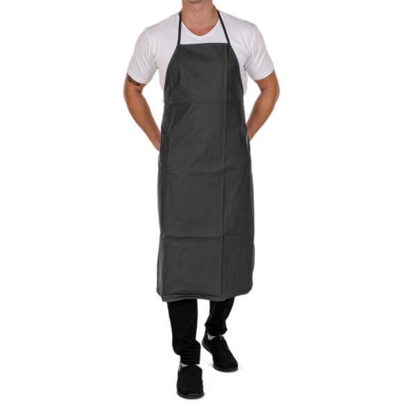Pvc Askılı Önlük Siyah