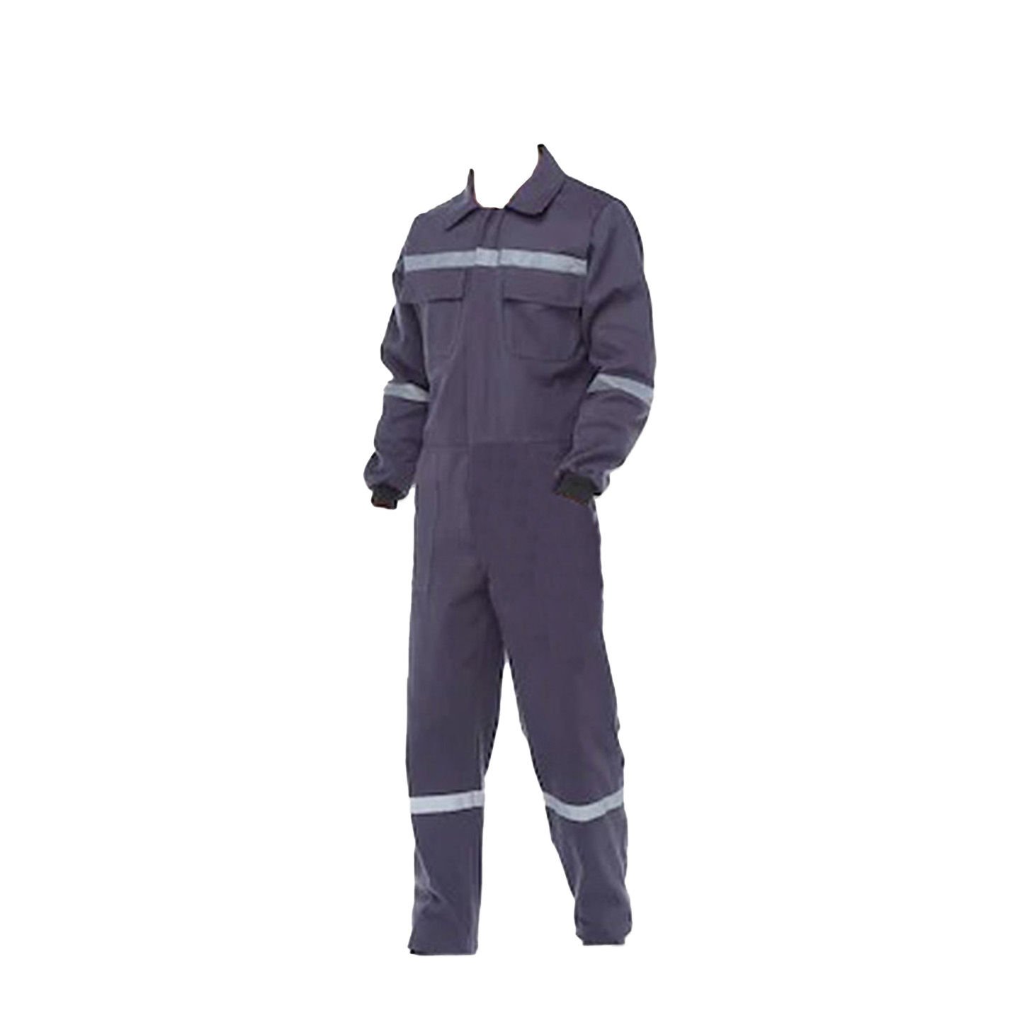 Gabardin Kumaş İş Tulumu Gri