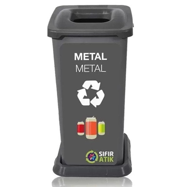 70 LT Sıfır Atık Projesi Atık Metal Kutusu