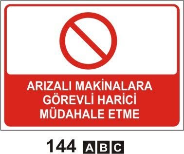 Arızalı Makinalara Görevli Harici Müdehale Etme