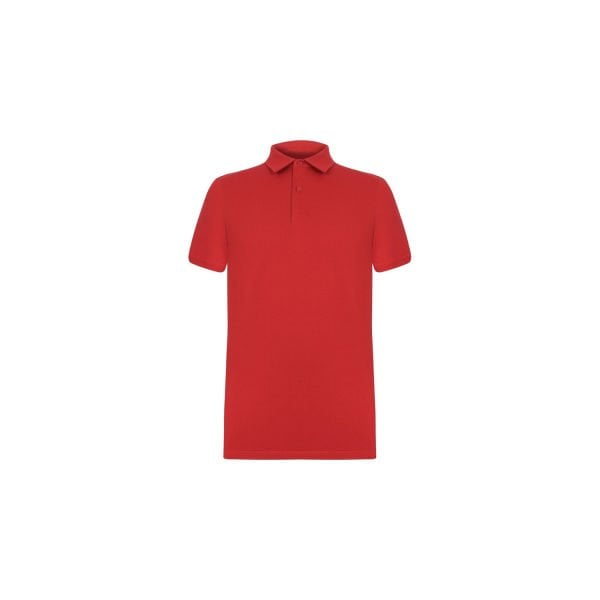 Polo Yaka Kırmızı T-Shirt