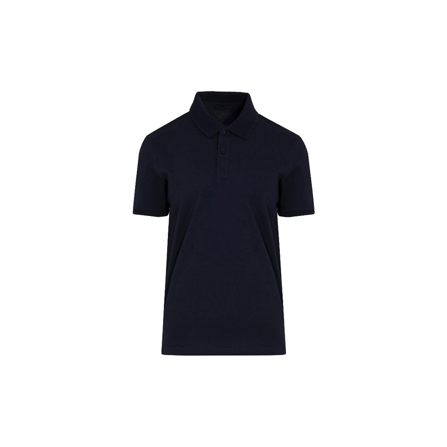 Polo Yaka Lacivert T-Shirt