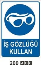 İş Gözlüğü Kullan 50x70 cm Saç (Galvaniz) 0,50mm
