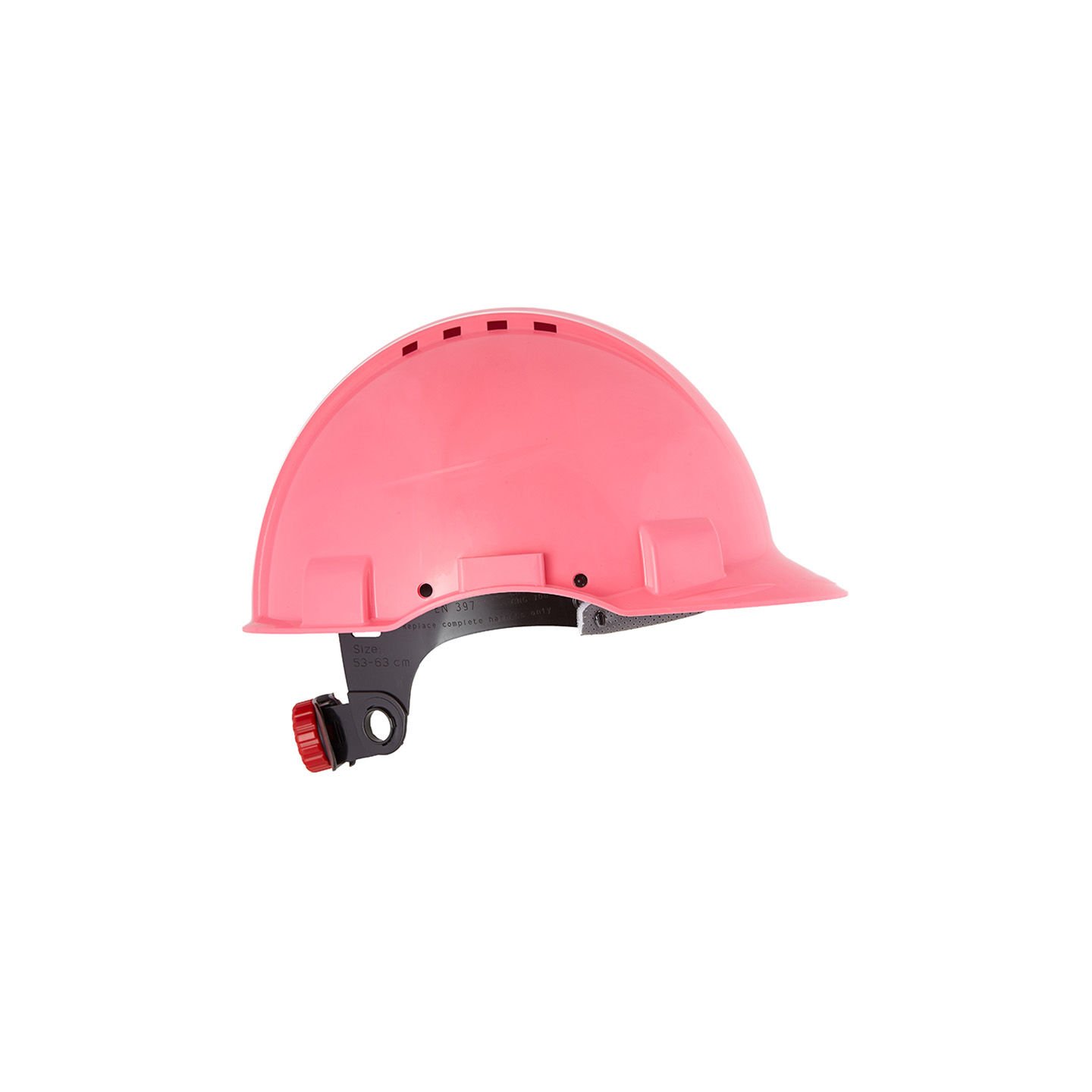 BBU CNG-600 Pembe Havalandırmalı Vidalı Baret