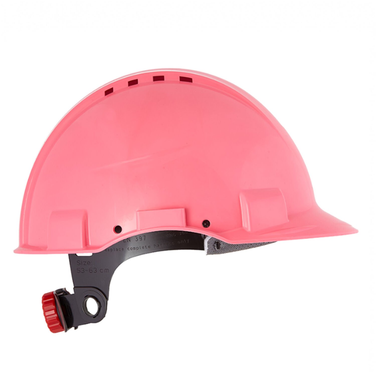 BBU CNG-600 Pembe Havalandırmalı Vidalı Baret