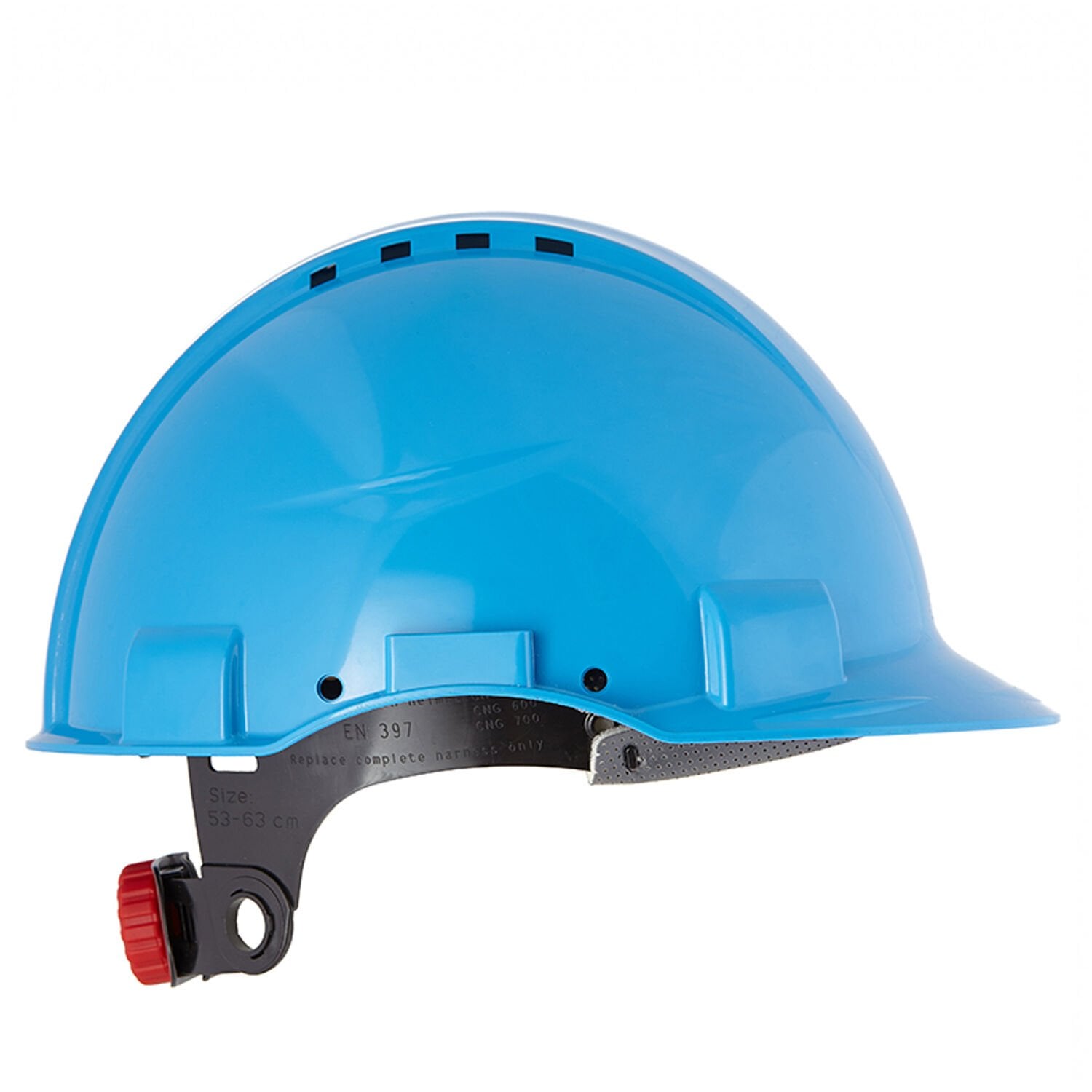 BBU CNG-600 Mavi Havalandırmalı Vidalı Baret