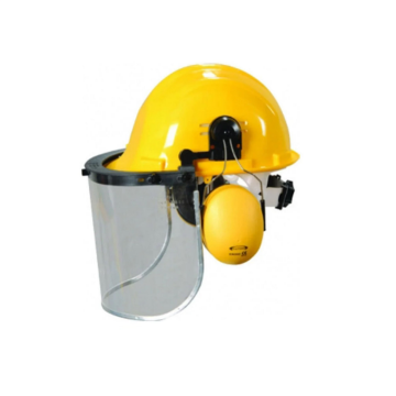 Essafe Vidalı Baret + Kulaklık + Siperlik GE 1280-1