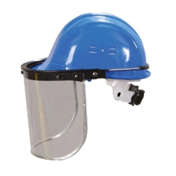 Essafe Vidalı Baret + Şeffaf Siperlik GE 1271-1