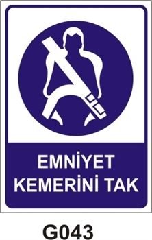 Emniyet Kemerini Tak 50x70 cm Saç (Galvaniz) 0,50mm